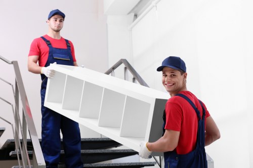 Loading and storing bulky furniture safely for Edenpark customers