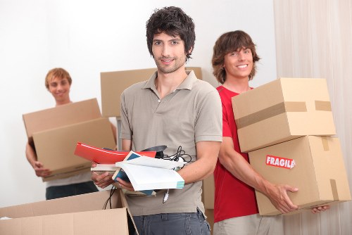 Packed moving van for a house move in Edenpark