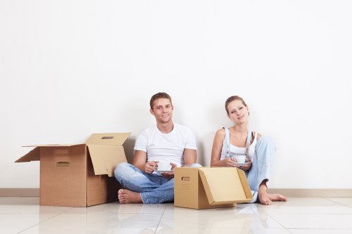 Modern storage space supporting organized living and business efficiency
