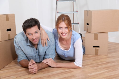 Secure storage unit used for removals and storage in Edenpark
