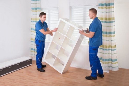 Business inventory stored with mobile self storage in Edenpark