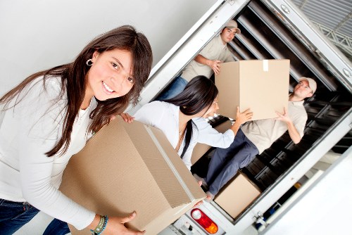 Business furniture and equipment prepared for office removals