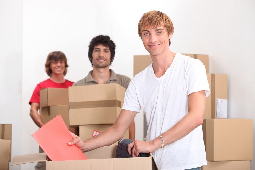 Careful packing supplies for flat removals in Edenpark
