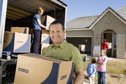 Household and business items neatly stored in a secure facility